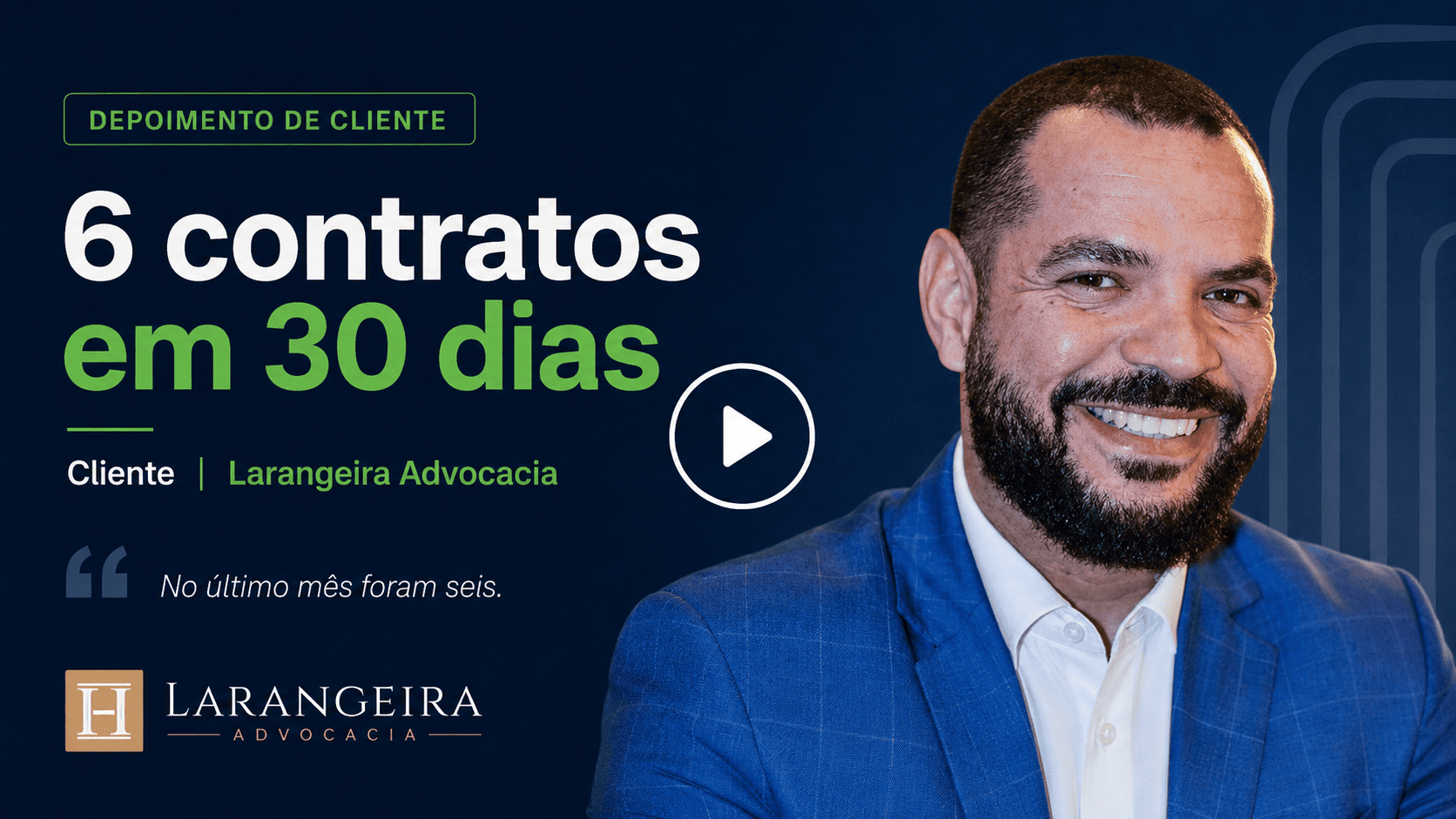 Depoimento em vídeo da Larangeira